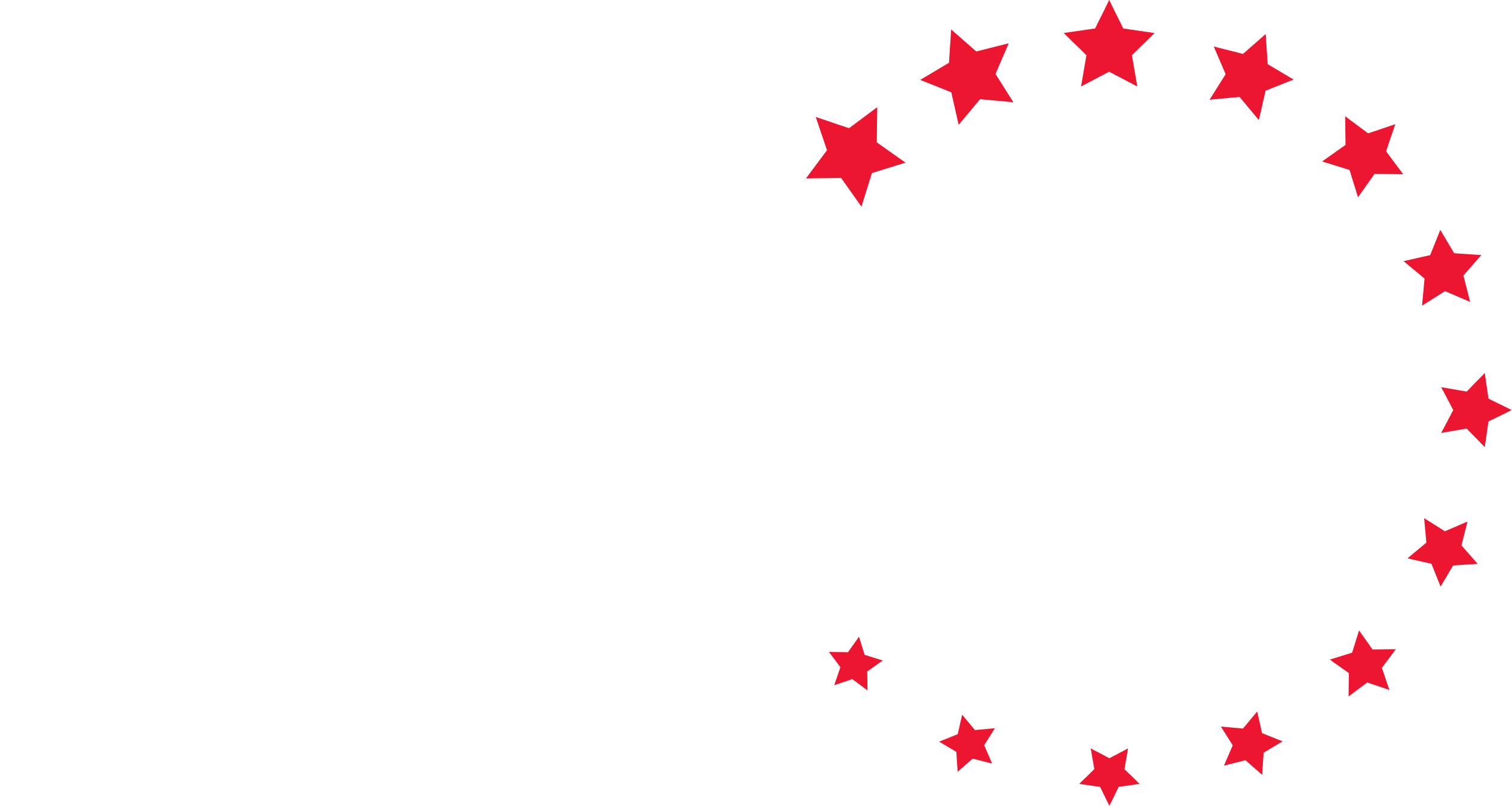 all star charts premium logo, red and white